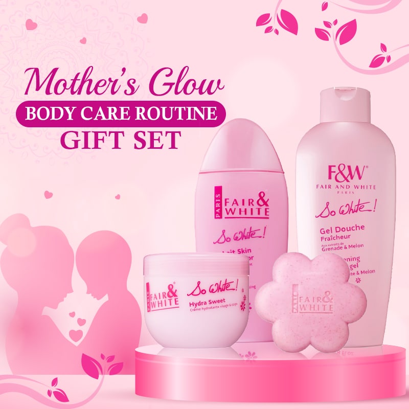 So White Mother's Glow Body Care Routine Gift Set