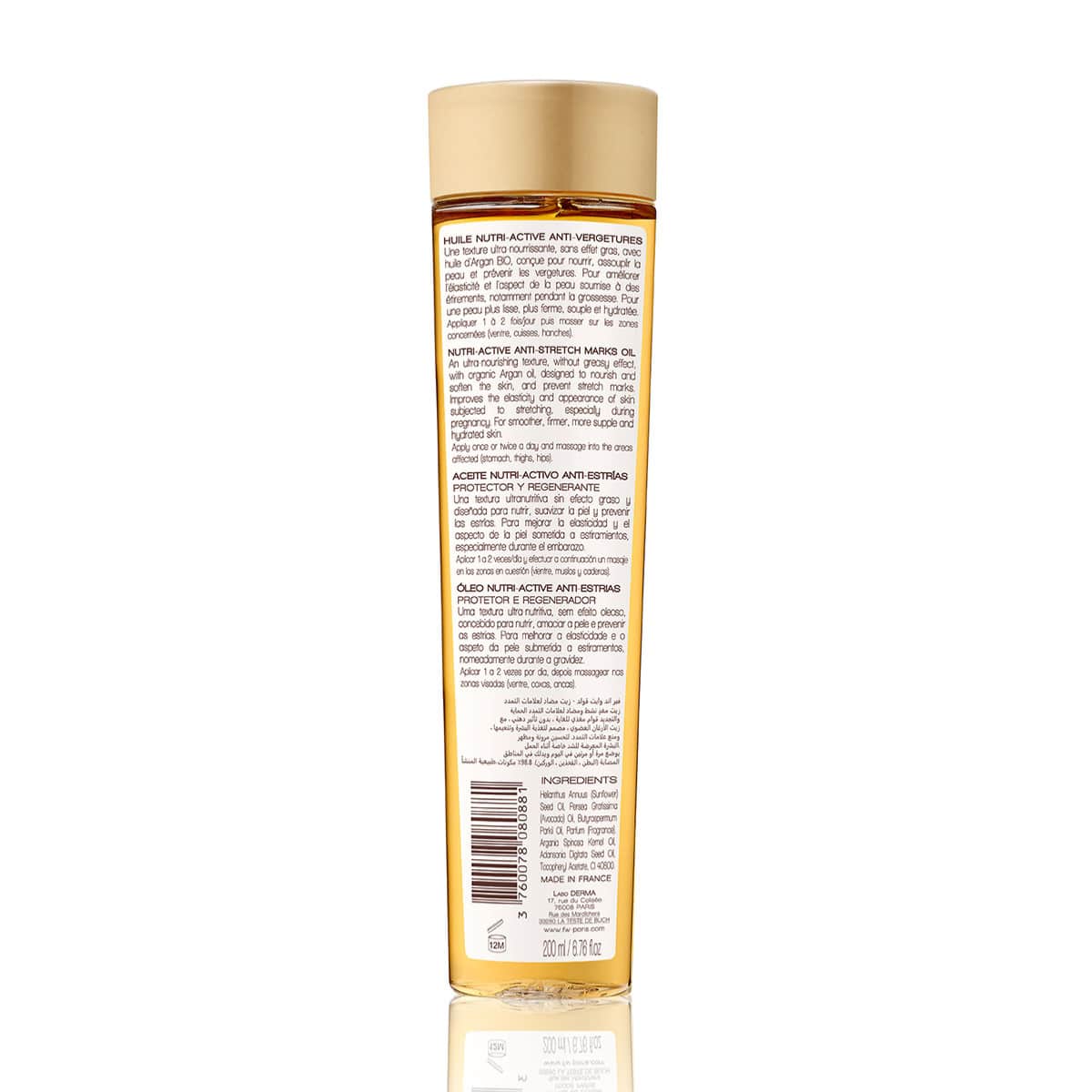 Nutri-Active Anti-Stretch Marks Oil | Gold - Image 2