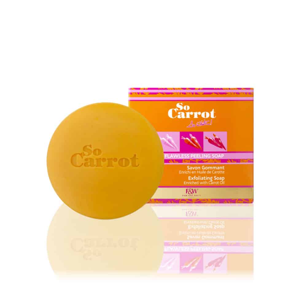 So Carrot Flawless Peeling Soap - Exfoliating Soap