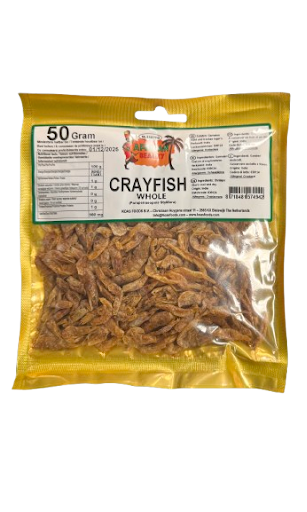 African Beauty Crayfish Whole 50g