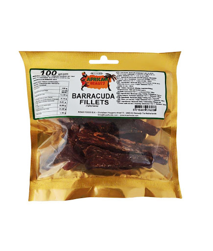 African Beauty Smoked Barracuda Fillets 100g