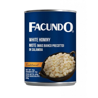 FACUNDO WHITE HOMINY 425G