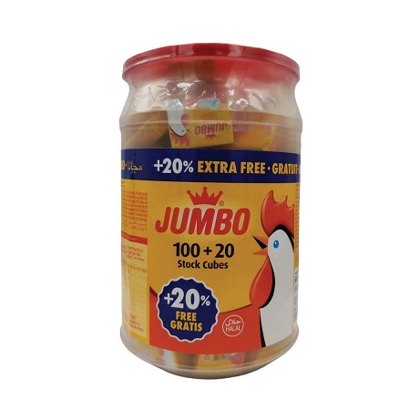 JUMBO CHICKEN CUBES JAR 1KG