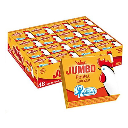 JUMBO POULET CHICKEN TABLETS 48 X 10G