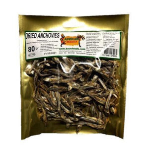 AFRICAN BEAUTY ANCHOVIES WHOLE 80G