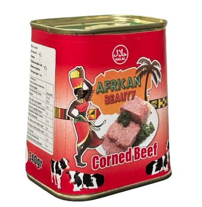 AFRICAN BEAUTY CORNED BEEF 340g