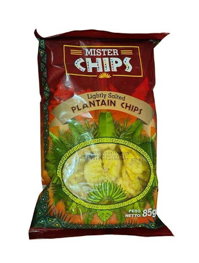 Mister Chips Plantain Chips Lightly Salted 85g