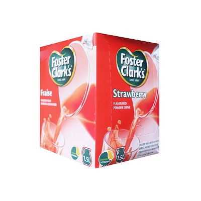 FOSTERCLARK'S STRAWBERRY FLAVOURED POWDER DRINK