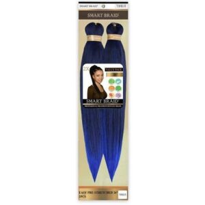 SMART BRAID PRE STRETCHED 2X26” #T1B/BLUE