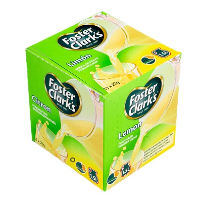 FOSTERCLARK'S LEMON FLAVOURED POWDER DRINK